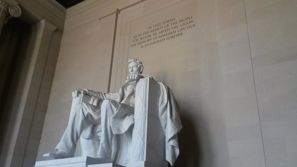 Lincoln Memorial, Washington, DC. 