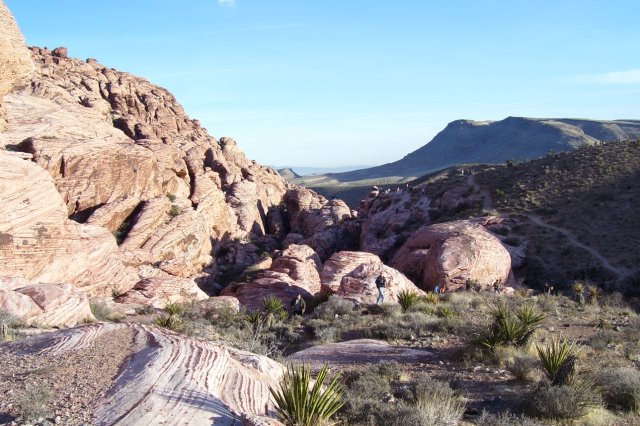 A view of Red Rock Canyon, circa 2005. 