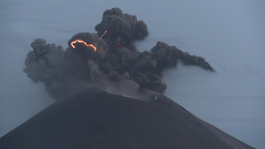 Anak-Krakatau 2. Photo courtesy of James Reynolds.