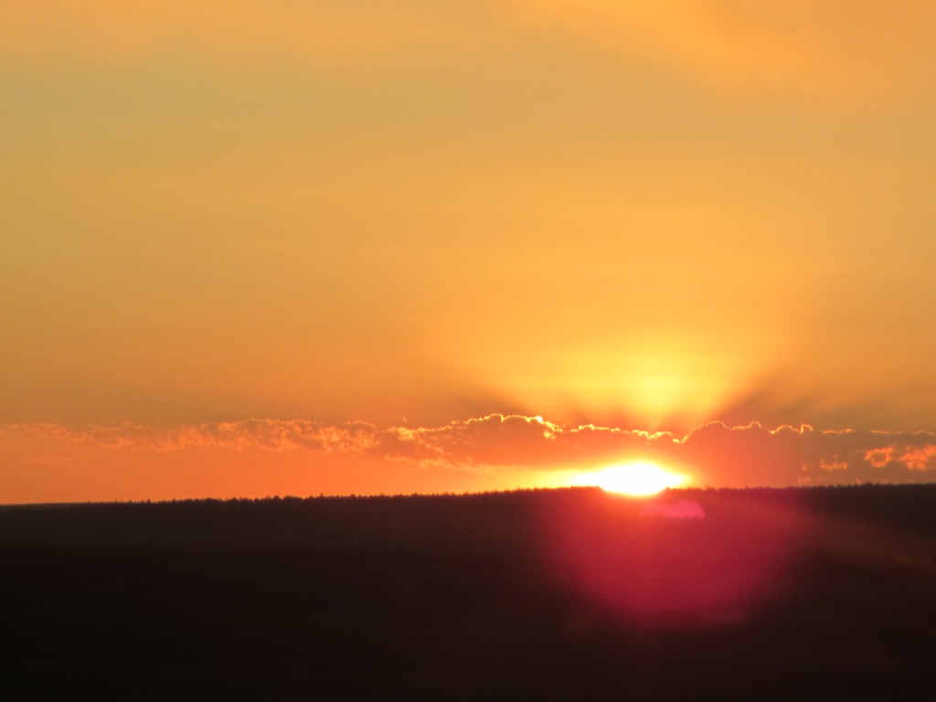 Dullstroom sunset. Picture taken December 2013. 