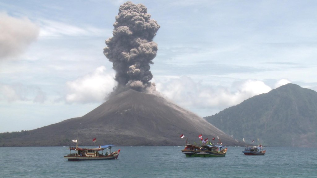 Anak-Krakatoa 1. Photo courtesy of James Reynolds.