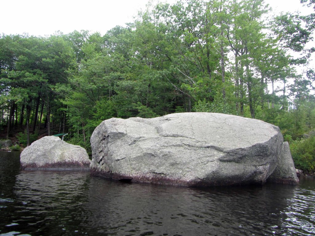 Some quite large erratic boulders! 